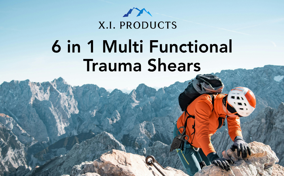 6-in-1 Trauma Shears (Black)