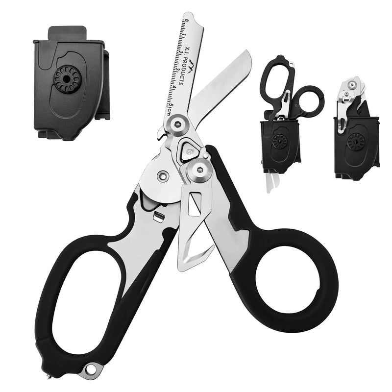 6-in-1 Trauma Shears (Black) X.I. Products