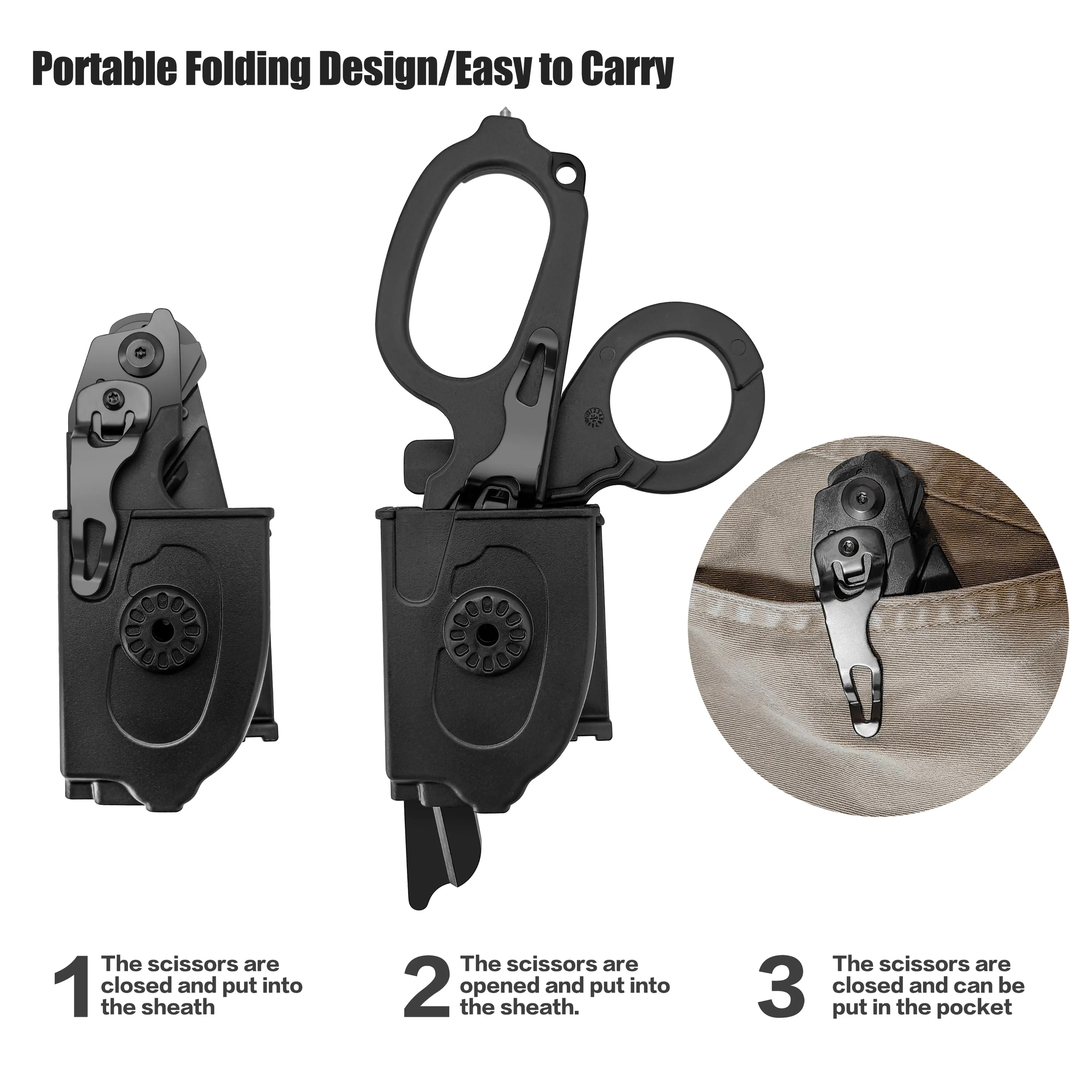 6-in-1 Trauma Shears (Carbon) X.I. Products