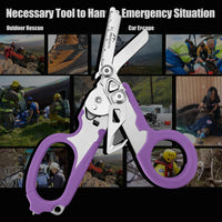 6-in-1 Trauma Shears (Purple) X.I. Products