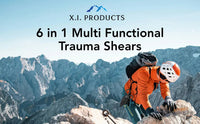 6-in-1 Foldable Trauma Shears (Carbon) - X.I. Products