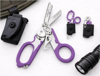 6-in-1 Foldable Trauma Shears (Purple) - X.I. Products