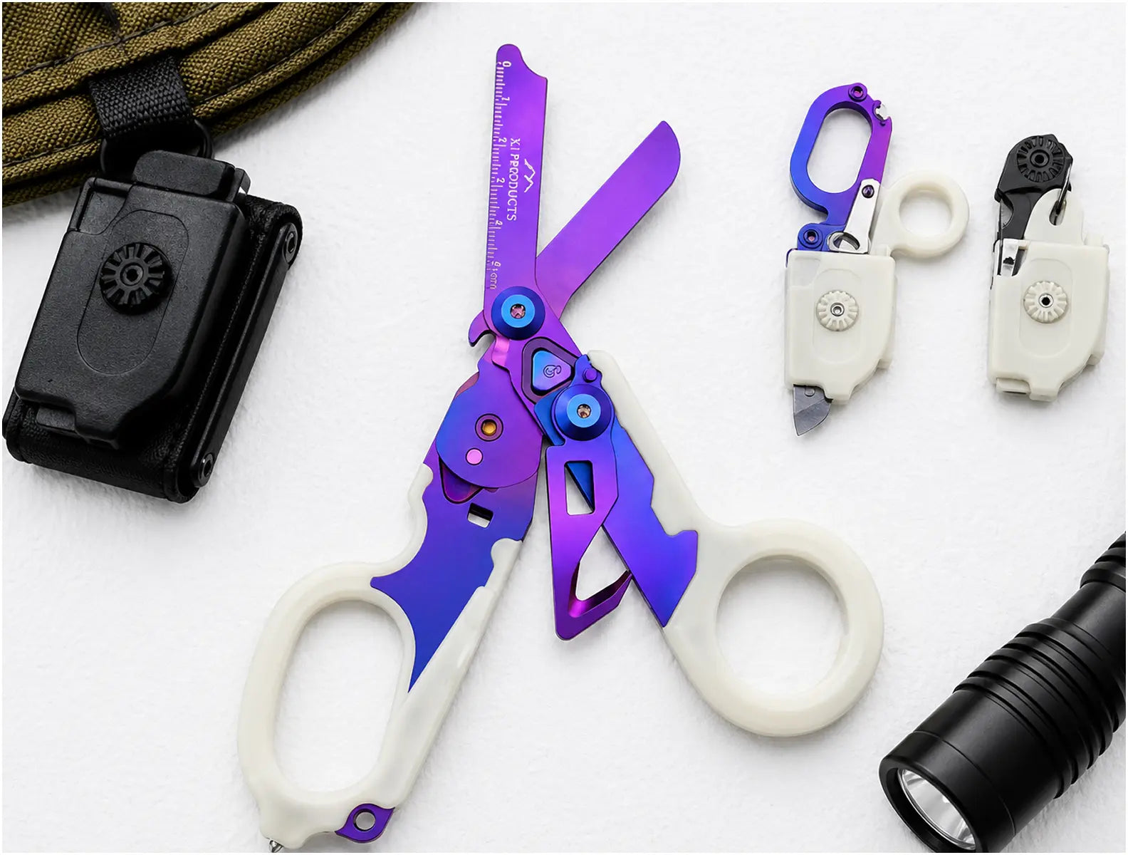 6-in-1 Trauma Shears (Purple Luminous) X.I. Products