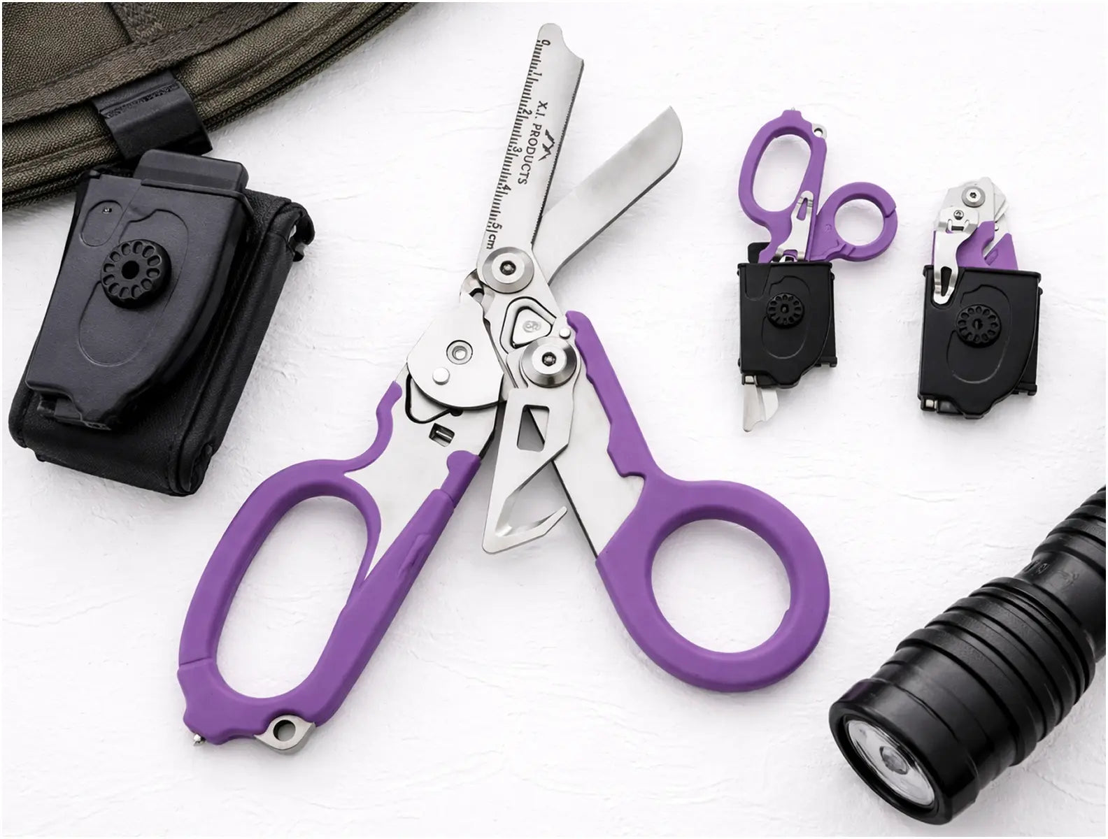 6-in-1 Trauma Shears (Purple) X.I. Products