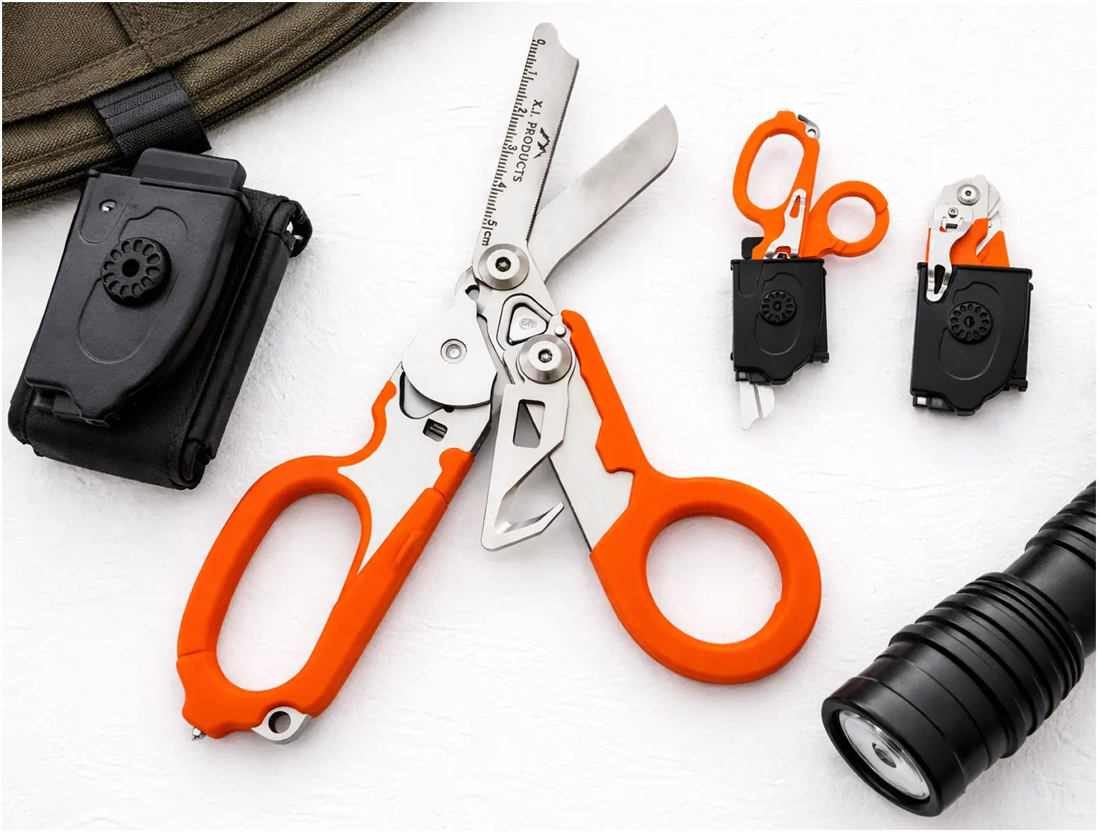 6-in-1 Trauma Shears (Orange) X.I. Products