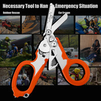 6-in-1 Trauma Shears (Orange) X.I. Products