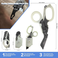 6-in-1 Trauma Shears (Luminous) X.I. Products