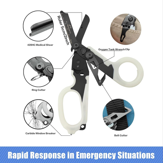 6-in-1 Trauma Shears (Luminous) X.I. Products