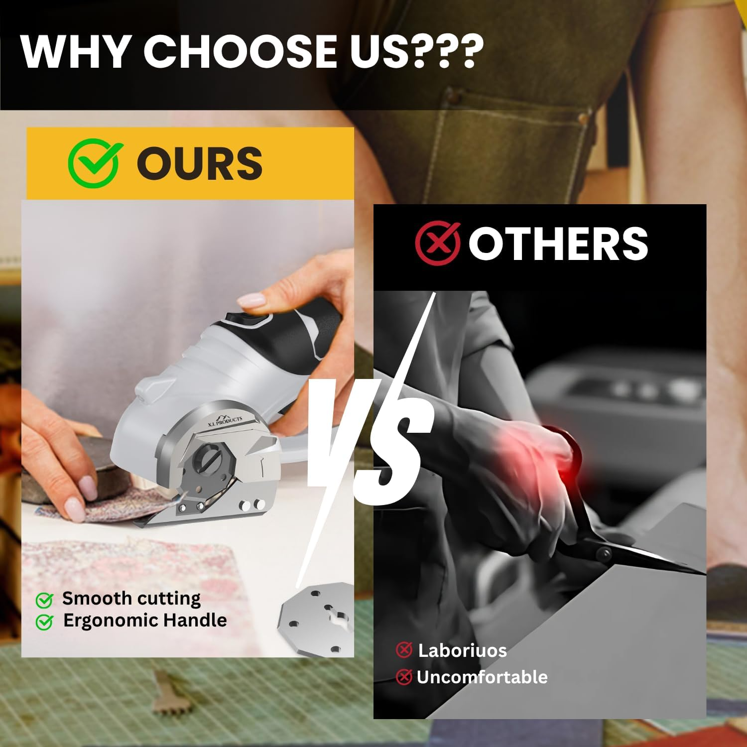 Cordless Electric Scissors X.I. Products