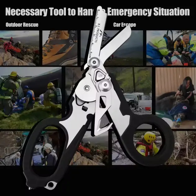 6-in-1 Trauma Shears (Black) X.I. Products