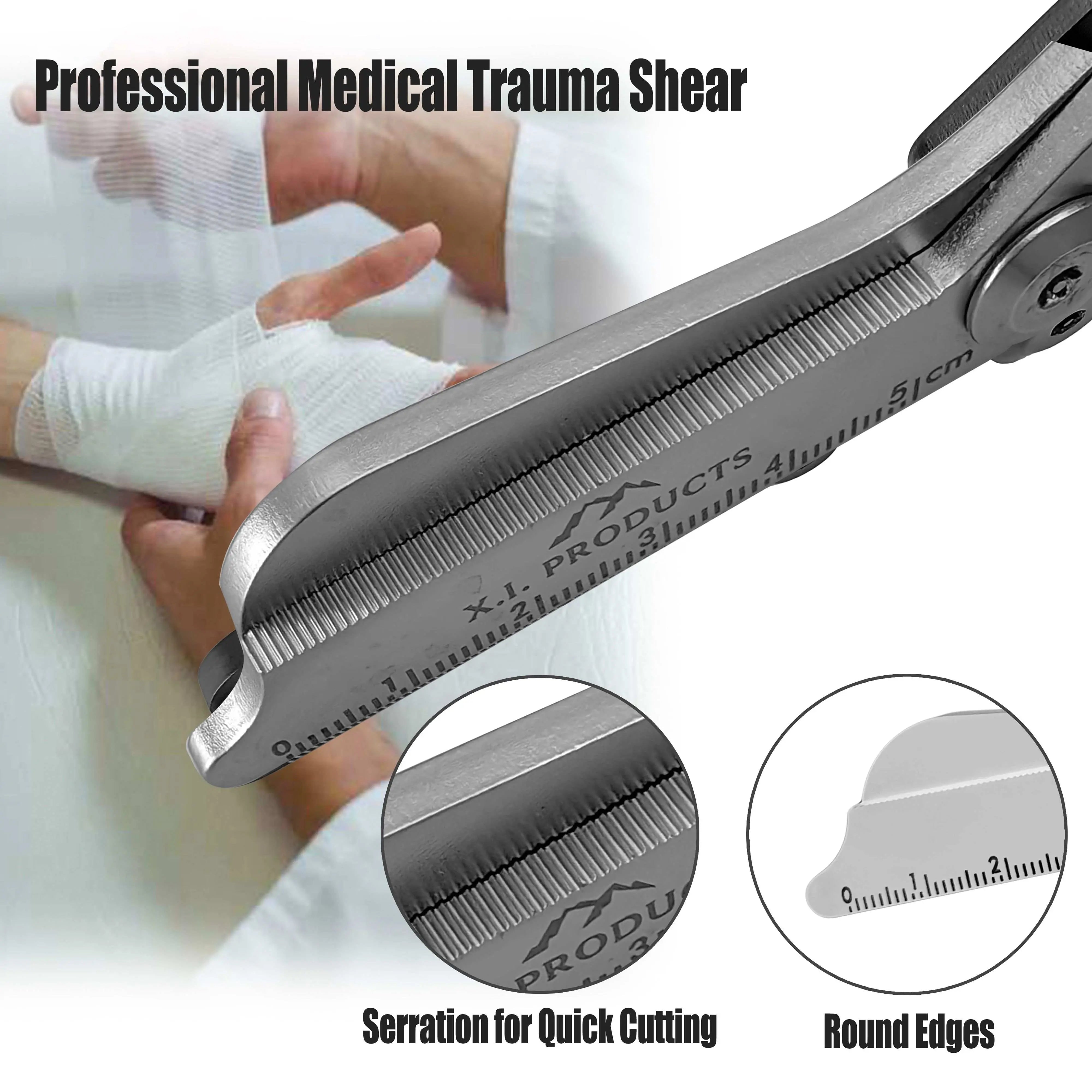 6-in-1 Trauma Shears (Black) X.I. Products